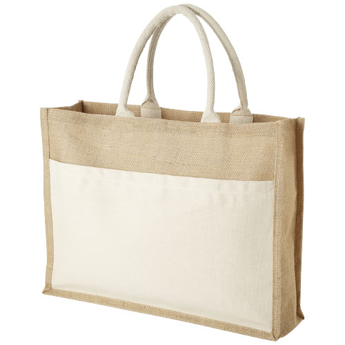 Sac shopping publicitaire - MUMBAY Naturel et Naturel